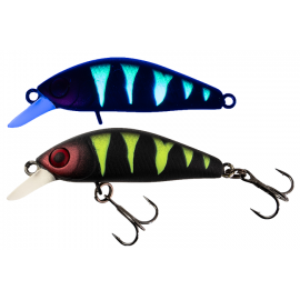 Jackall Chubby Minnow 35SP UV Mat Black Perch